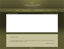 Tablet Screenshot of cloadvogados.com.br